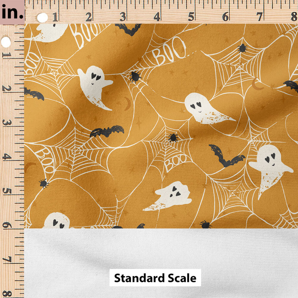 Ruler Scale for Boo Ghosts (Orange) by Erin Kendal